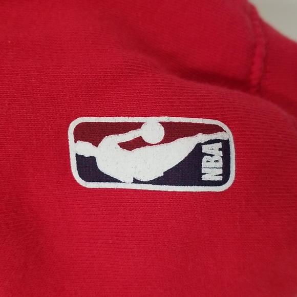 Mitchell & Ness men's Chicago Bulls red crewneck pullover sweatshirt size L - Picture 8 of 8